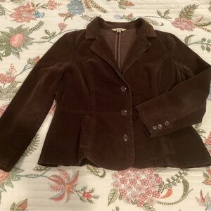 St John’s Bay Brown Corduroy Women's Jacket XL